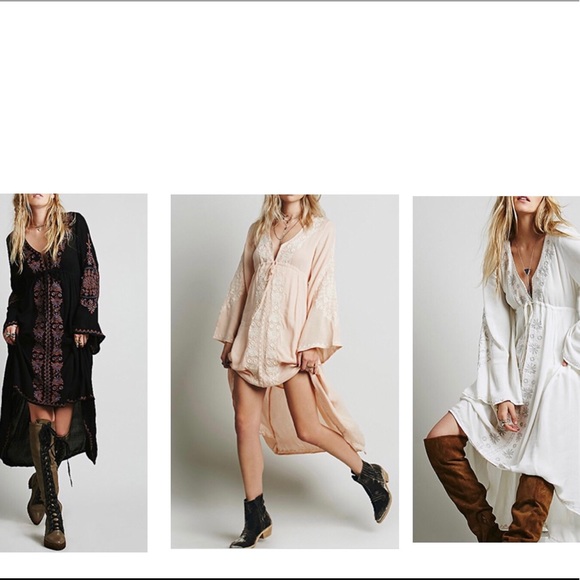 NEW! Boho Casual vintage style, Renaissance dress with embroidered desig… - Picture 7 of 8